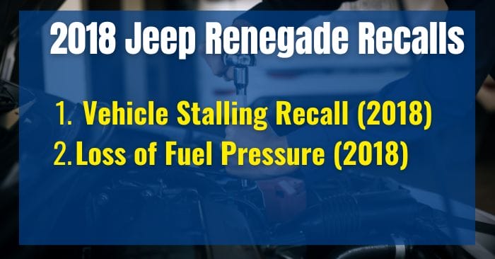 2018 jeep renegade complaints