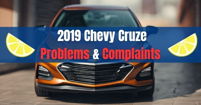 2019 Chevy Cruze Engine Problems