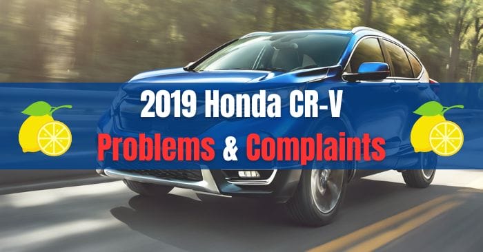 2019 honda crv problems