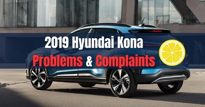 2019 hyundai kona problems