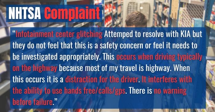 2019 Kia Sorento complaints