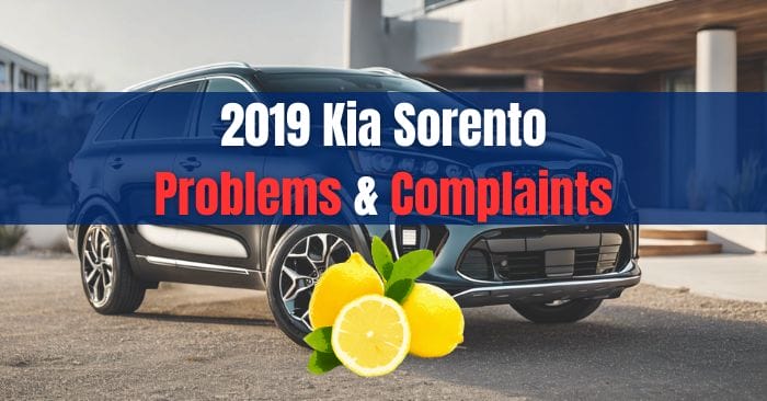 2019 Kia Sorento Problems