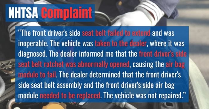 2020 buick envision complaints