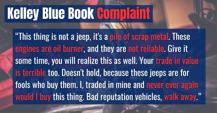 2020 jeep renegade complaints