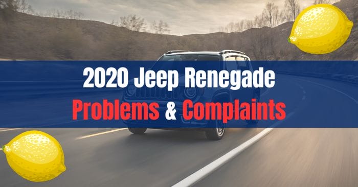 2020 jeep renegade problems