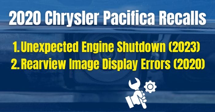 2020 Chrysler pacifica recalls