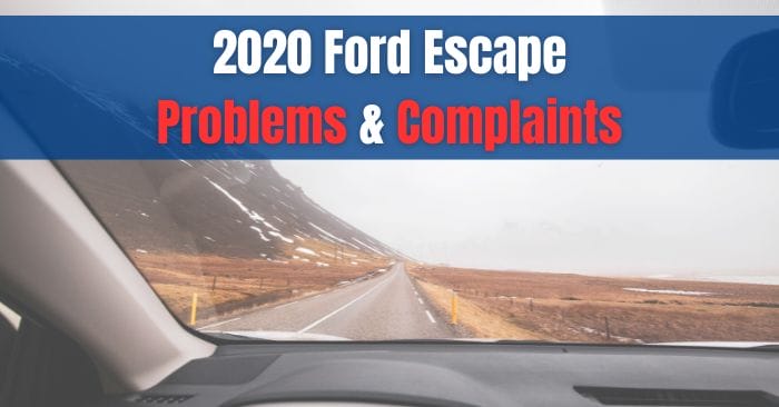 2020 ford escape problems