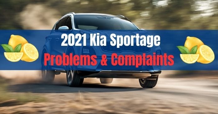 2021 kia sportage problems