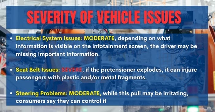 2022 Hyundai Venue issues