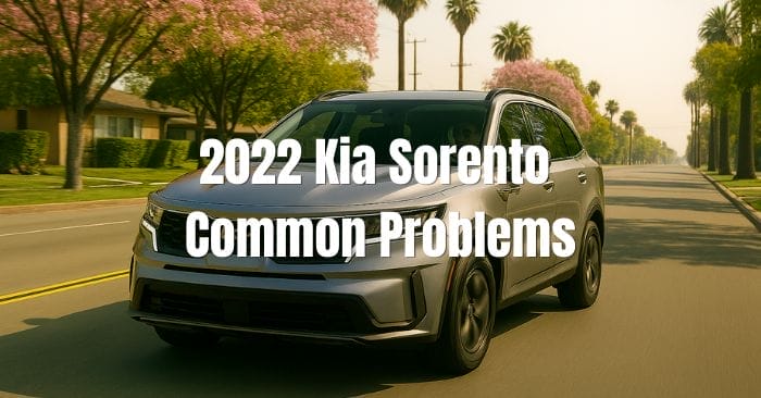 2022 Kia Sorento Problems