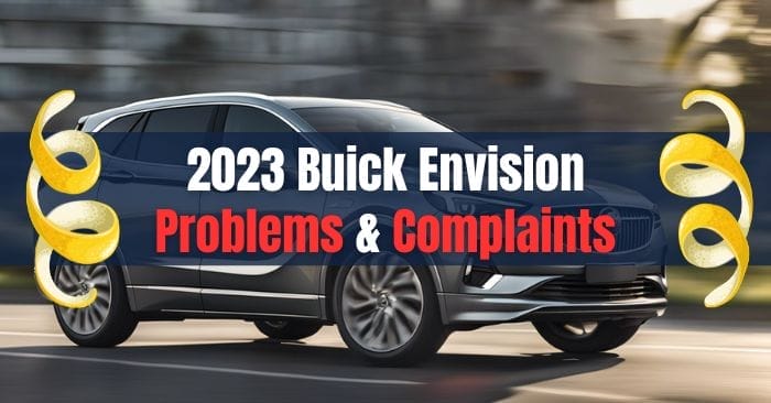 2023 Buick Envision Problems