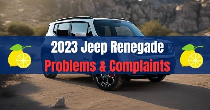 2023 Jeep Renegade Problems