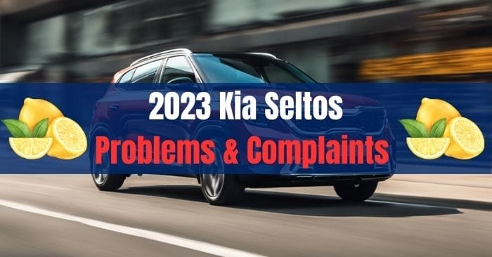 2023 Kia Seltos Problems