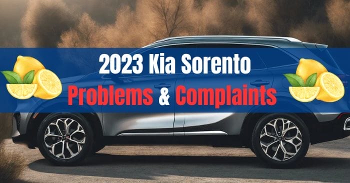 2023 Kia Sorento Problems