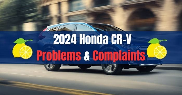 2024 Honda CR-V problems