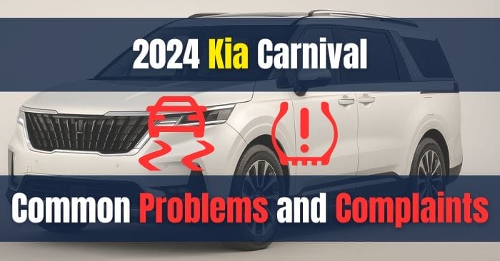 2024 Kia Carnival Problem
