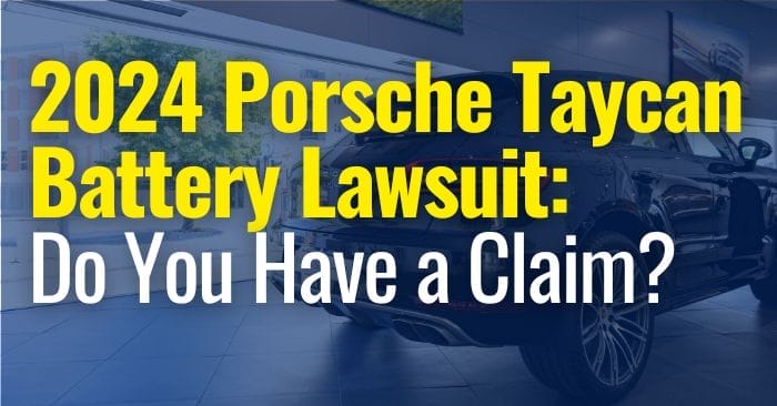 Porsche Taycan Battery Lawsuit