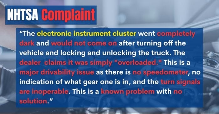 2025 f150 complaints