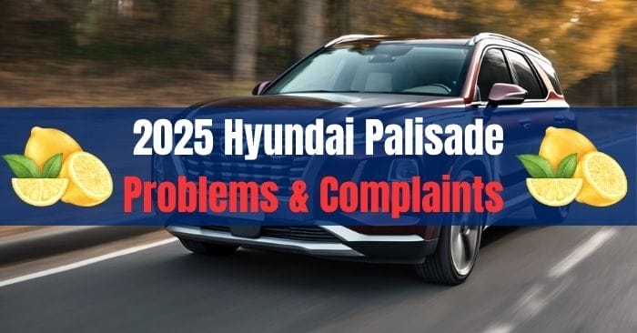 2025 Hyundai Palisade Problems