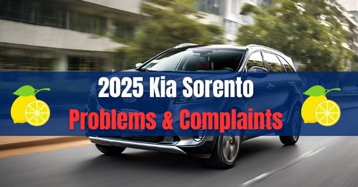 2025 Kia Sorento Problems