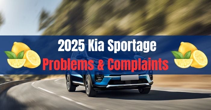 2025 Kia Sportage Problems