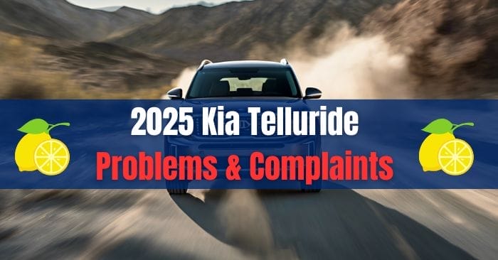 2025 Kia Telluride Problems