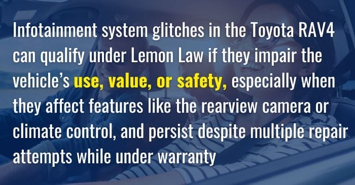 2025 toyota rav4 complaints