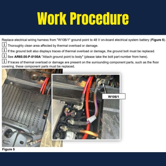 48 volt cable recall mercedes