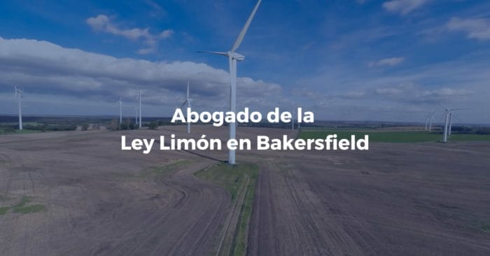 bakersfield abogado de ley limon