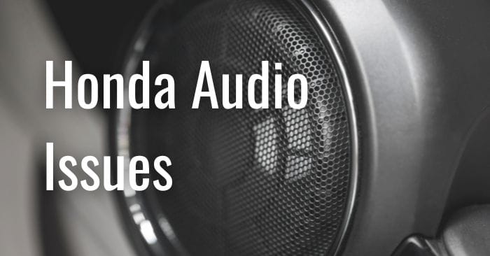 honda pilot crackling noise recall