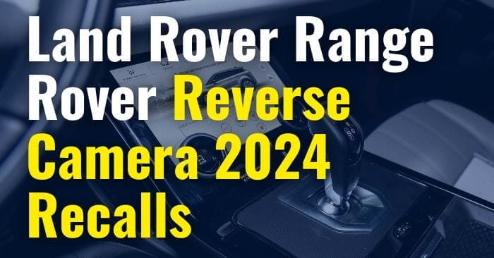 range rover camera recall