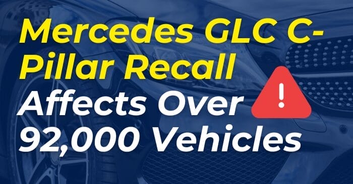 Mercedes GLC C-Pillar Recall