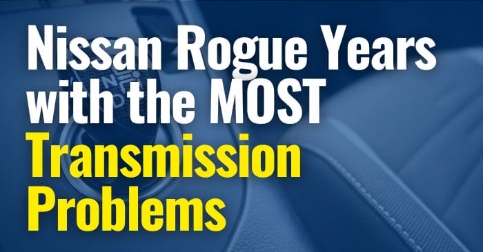 nissan rogue transmission problems