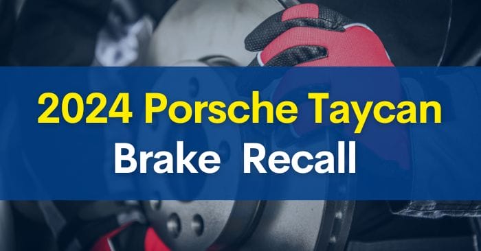 recall porsche taycan recall