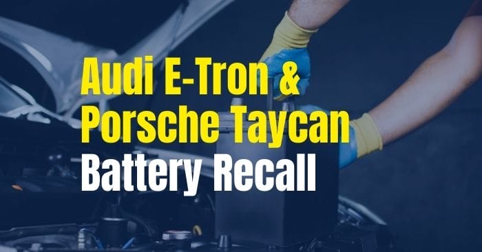 porsche tayan battery recall
