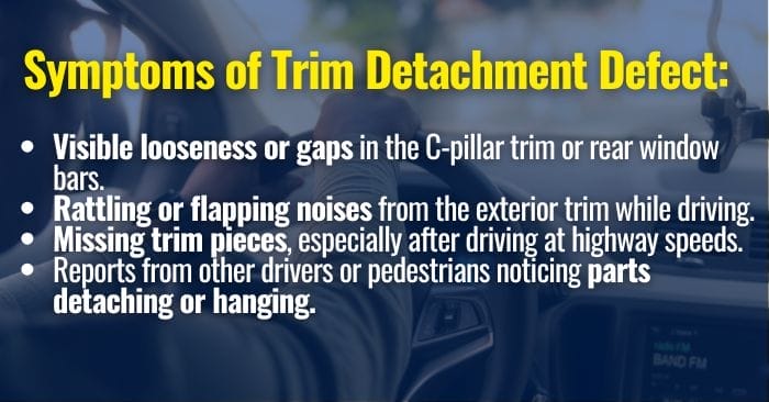 Lincoln Aviator Trim Recall