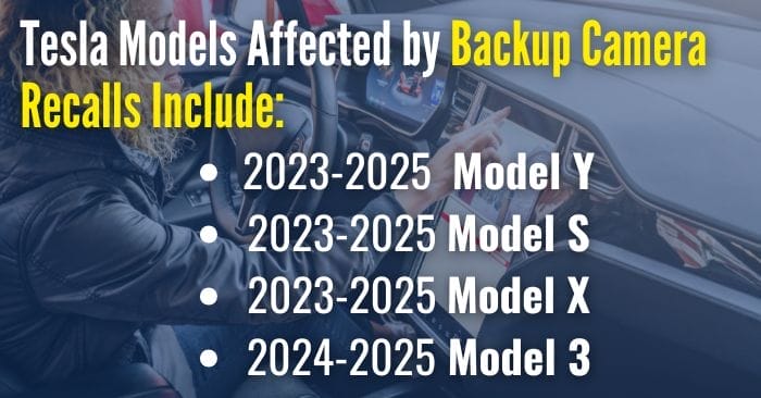 tesla backup camera recall