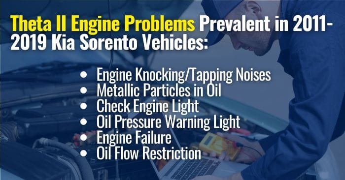 kia sorento engine problems