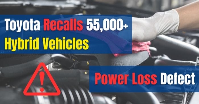 Toyota Hybrid Power Loss Recall (2025 – 2026): Camry & Corolla Cross Models Affected
