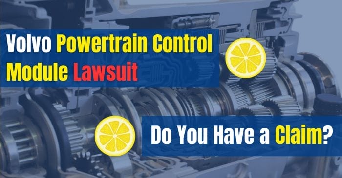 Volvo XC40 Recharge Powertrain Control System Lawsuit