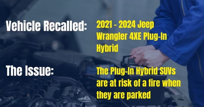 wrangler battery recall