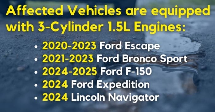 Ford Oil Leak Recall Update 2025: Is There a Lawsuit? - The Lemon Law