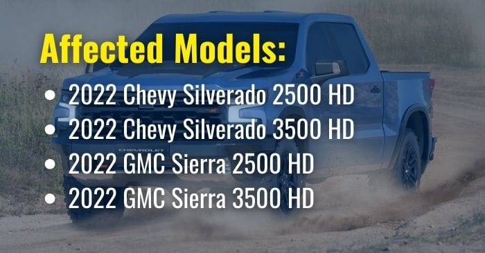 duramax truck recall