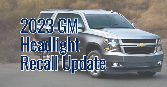 gm recall headlights