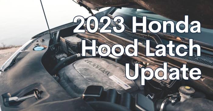 honda hood recall