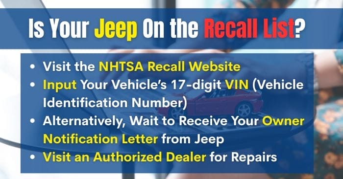 Jeep Grand Cherokee Recall List