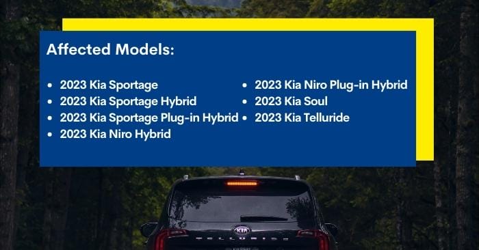 cluster instrument recall kia