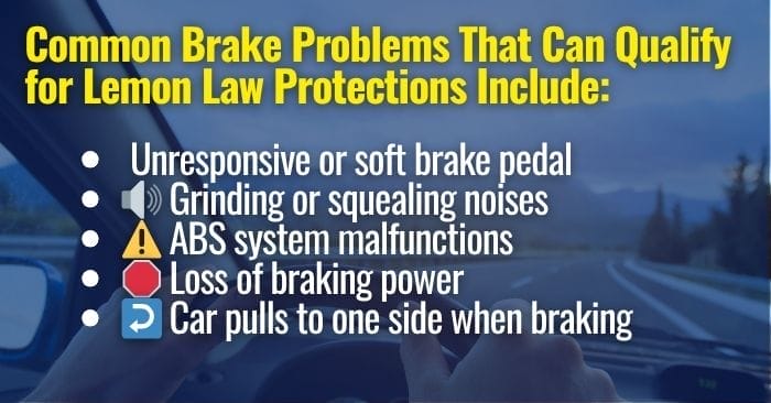 ford brake problems