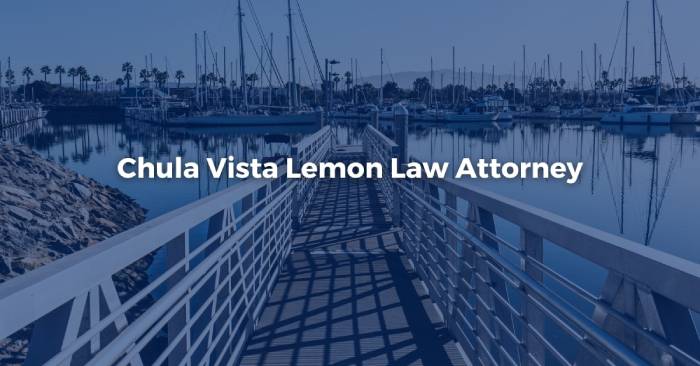 chula vista lemon law