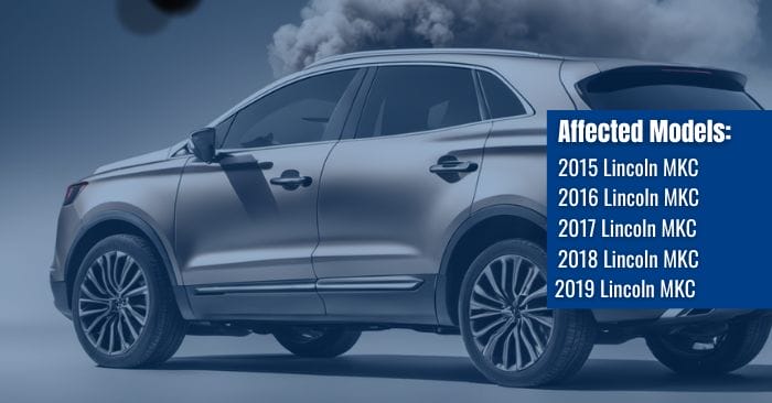 lincoln mkc catching fire